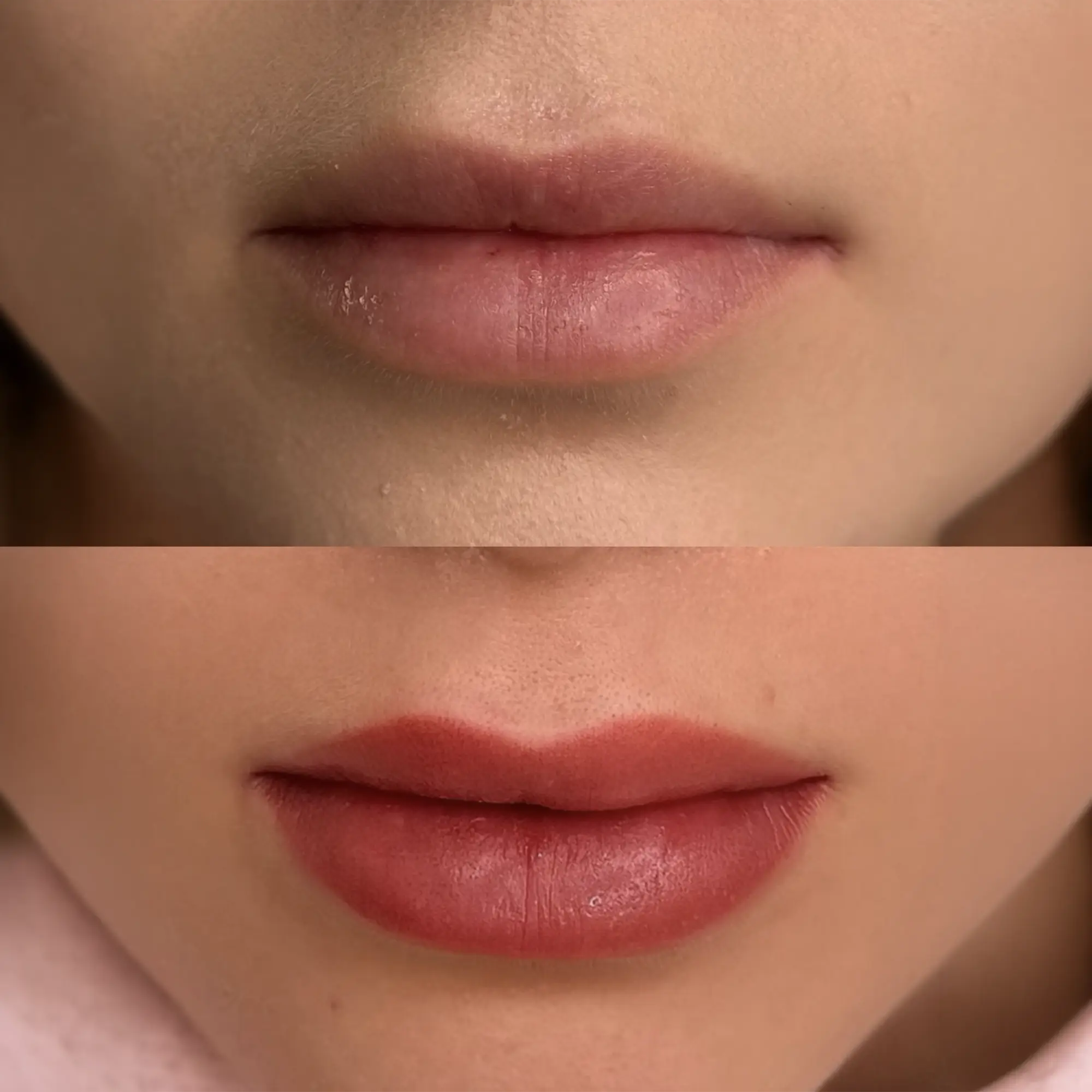 Micropigmentación de labios, resultados reales - Sophie Lin Beauty